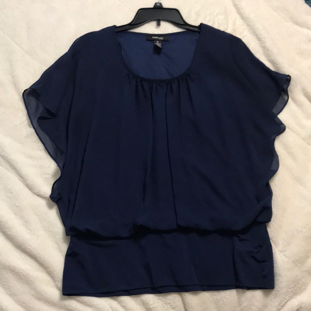 Style & Co. flutter sleeve top